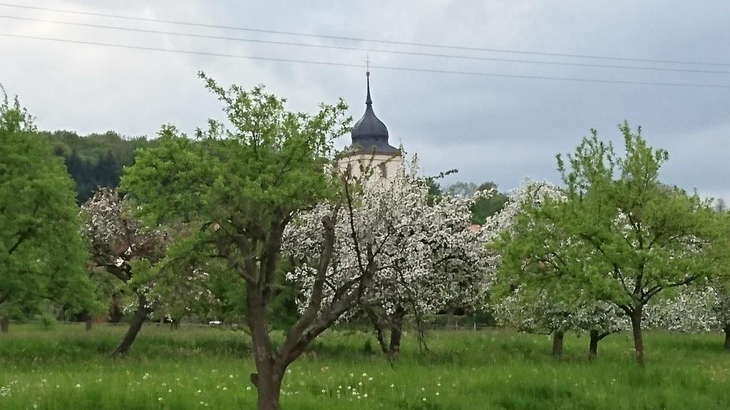 Ferienhaus Vom Bahratal Хаузен Экстерьер фото